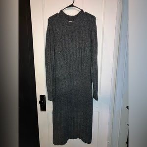 Gray sweater dress. Size large